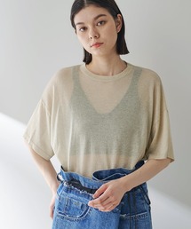 ラメニットTシャツ