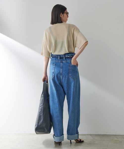 セール】ラメニットTシャツ（Tシャツ/カットソー）｜Whim