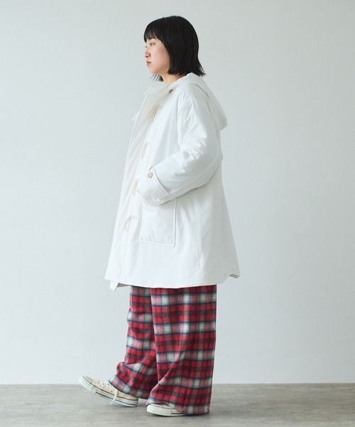 bulle de savon（ビュルデサボン）の「evodown ダッフルコート