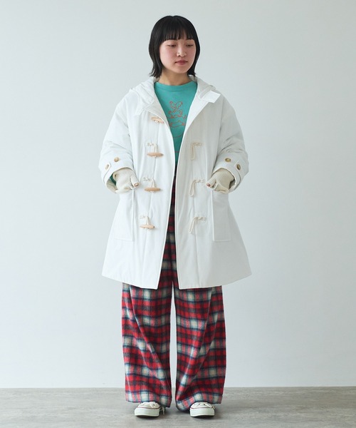 bulle de savon（ビュルデサボン）の「evodown ダッフルコート