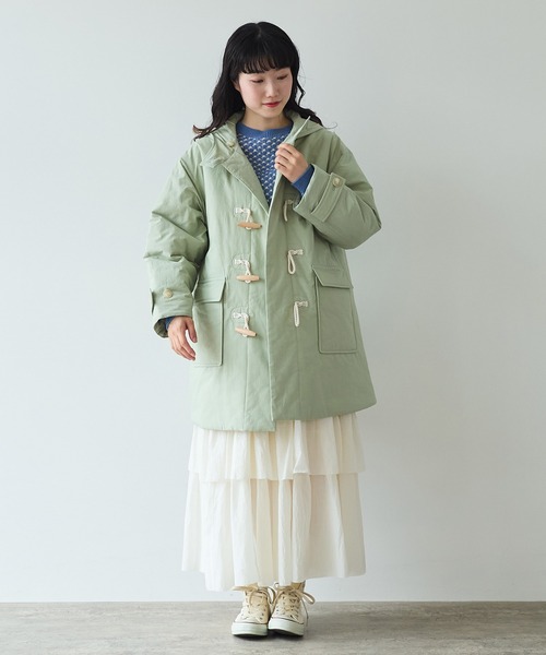 美品！ビュルデサボン　 evodown　ダッフルコート bulle de savon（ビュルデサボン）の「evodown ダッフルコート