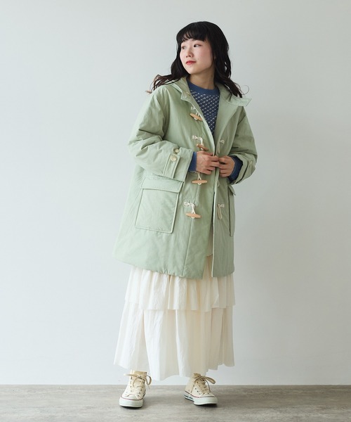 美品！ビュルデサボン　 evodown　ダッフルコート bulle de savon（ビュルデサボン）の「evodown ダッフルコート