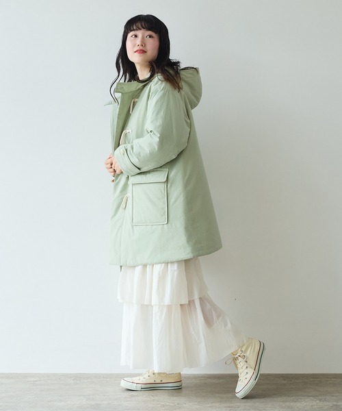 美品！ビュルデサボン　 evodown　ダッフルコート bulle de savon（ビュルデサボン）の「evodown ダッフルコート