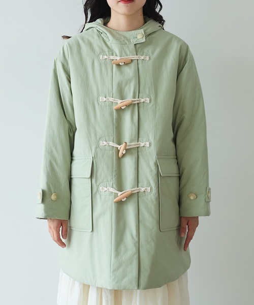 美品！ビュルデサボン　 evodown　ダッフルコート bulle de savon（ビュルデサボン）の「evodown ダッフルコート