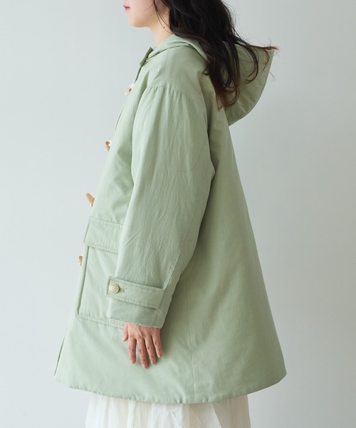 bulle de savon（ビュルデサボン）の「evodown ダッフルコート