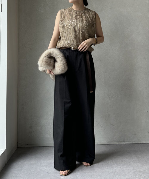 セール】【新色追加】刺繍レーストップス（シャツ/ブラウス）｜DouDou