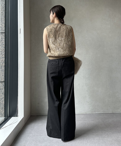 売約済み 完売品　DouDou 刺繍レーストップス DouDou シャツ ブラウス 長袖刺繍レーストップス レディース