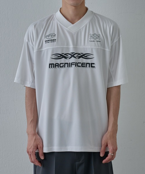 COLONY 2139（コロニートゥーワンスリーナイン）の「ゲームシャツ半袖T（Tシャツ/カットソー・メンズ・ホワイト/ブラック・MEDIUM/LARGE）」の16枚目の写真