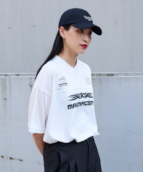 COLONY 2139（コロニートゥーワンスリーナイン）の「ゲームシャツ半袖T（Tシャツ/カットソー・メンズ・ホワイト/ブラック・MEDIUM/LARGE）」の8枚目の写真