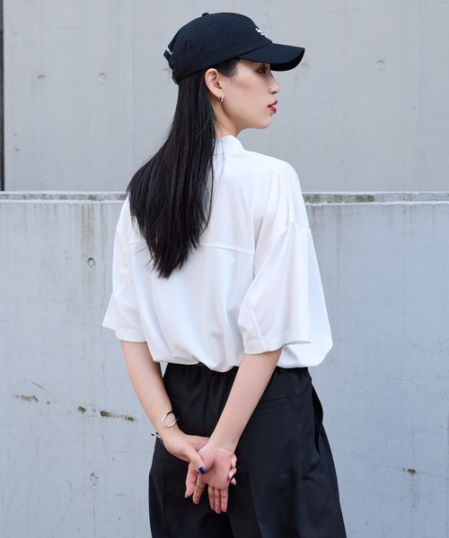 COLONY 2139（コロニートゥーワンスリーナイン）の「ゲームシャツ半袖T（Tシャツ/カットソー・メンズ・ホワイト/ブラック・MEDIUM/LARGE）」の7枚目の写真