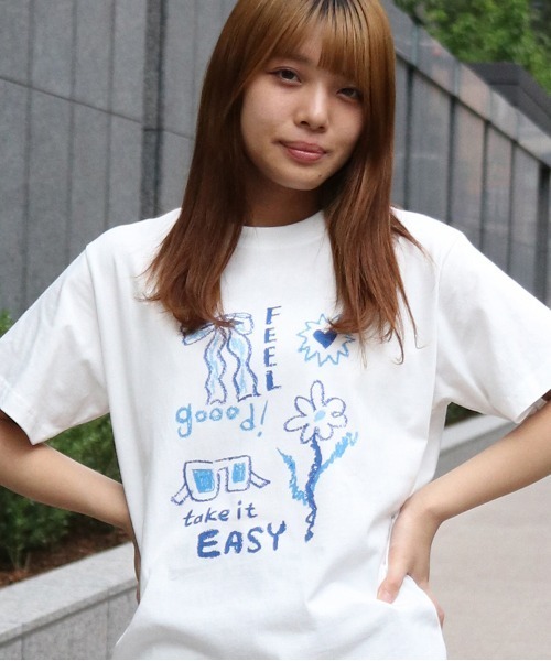 セール】【UNIT CHEST】unique unisex T-shirt crayon