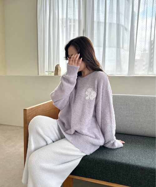 SNIDEL HOME（スナイデルホーム）の「シャギーニットプルオーバー