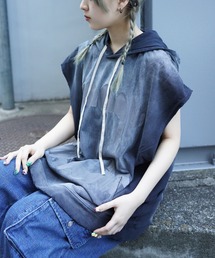 DANKE SCHON | DankeSchon/ダンケシェーン/SPRAYINGPIGMENT NSHD FANS(タンクトップ)