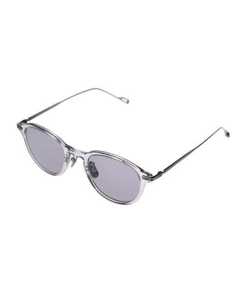 SOPHNET.(ソフネット)の「TITANIUM BOSTON SUNGLASSES(サングラス・メンズ・ブラウン/クリア/ブラック・FREE)」の3枚目の写真