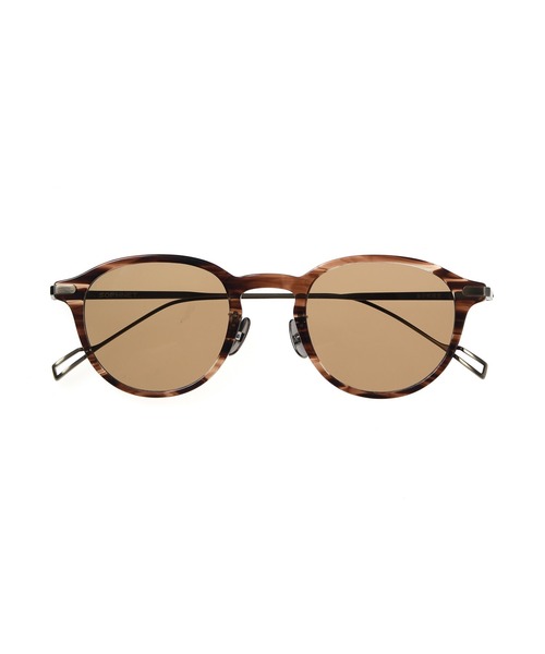 SOPHNET.(ソフネット)の「TITANIUM BOSTON SUNGLASSES(サングラス・メンズ・ブラウン/クリア/ブラック・FREE)」の15枚目の写真