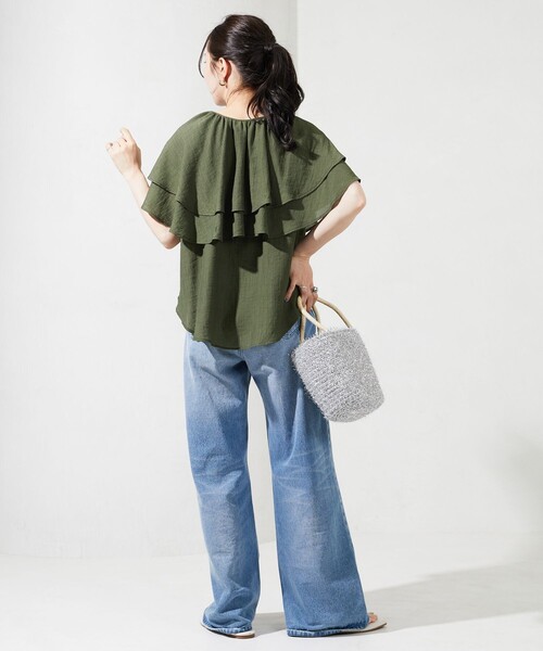 美品⭐️ 2WAY M】セオリー ウエストマーク ノースリーブブラウス 
