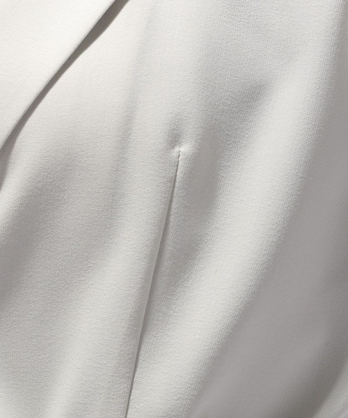 HARE（ハレ）の「カットオフショートジャケット(HARE)（テーラードジャケット・レディース・オフホワイト/ブラック・FREE）」の18枚目の写真