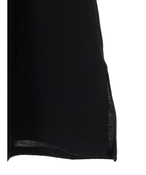 Editt by YECCA VECCA（エディットバイイェッカヴェッカ）の「ラッフルデザインドロストアシメTee（Tシャツ/カットソー・レディース・ブラック/オフホワイト/ネイビー・FREE）」の13枚目の写真