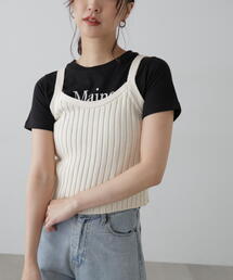 FREE'S MART | ◆リブニットタンクトップ(タンクトップ)