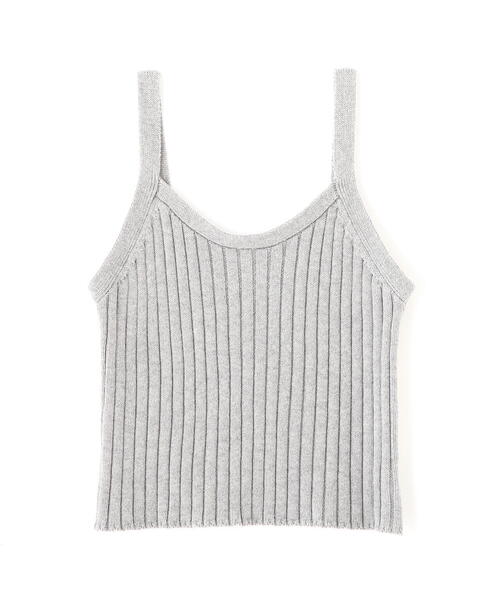 FREE'S MART(フリーズマート)の「◆リブニットタンクトップ(タンクトップ・レディース・ホワイト/グレー/ブラック/レッド・FREE)」の9枚目の写真