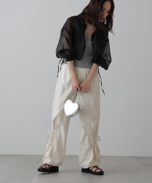 FREE'S MART(フリーズマート)の「◆リブニットタンクトップ(タンクトップ・レディース・ホワイト/グレー/ブラック/レッド・FREE)」の19枚目の写真