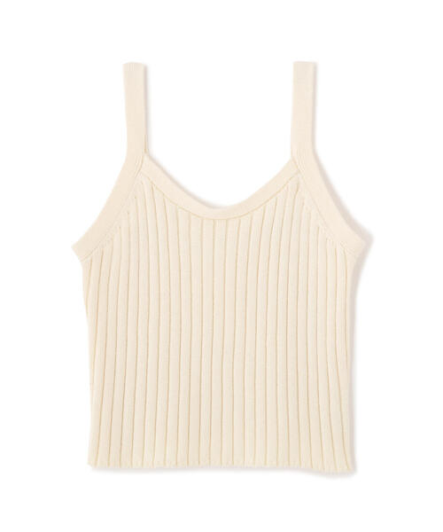 FREE'S MART(フリーズマート)の「◆リブニットタンクトップ(タンクトップ・レディース・ホワイト/グレー/ブラック/レッド・FREE)」の15枚目の写真