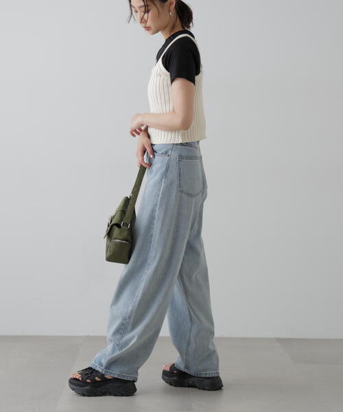 FREE'S MART(フリーズマート)の「◆リブニットタンクトップ(タンクトップ・レディース・ホワイト/グレー/ブラック/レッド・FREE)」の22枚目の写真