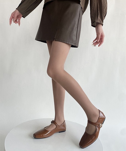 c.u.l(シーユーエル)の「シアーカラータイツ cula908(タイツ/ストッキング・レディース・ブラック/アイボリー/ライトベージュ/ライトピンク/ブルー/グレー/ライトブラウン/ターコイズブルー/ネイビー/パープル/イエロー/グリーン/ピンク/レッド/ホワイト/ワインレッド・FREE)」の6枚目の写真