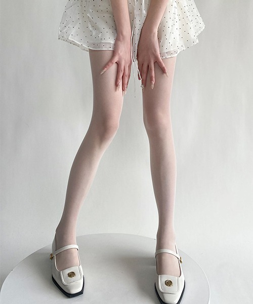 c.u.l(シーユーエル)の「シアーカラータイツ cula908(タイツ/ストッキング・レディース・ブラック/アイボリー/ライトベージュ/ライトピンク/ブルー/グレー/ライトブラウン/ターコイズブルー/ネイビー/パープル/イエロー/グリーン/ピンク/レッド/ホワイト/ワインレッド・FREE)」の17枚目の写真