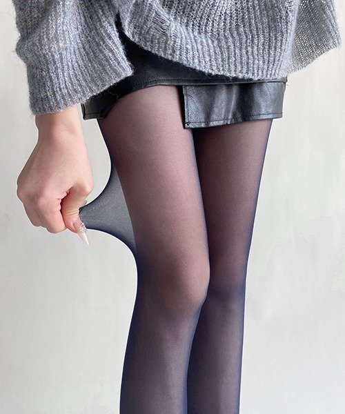 c.u.l(シーユーエル)の「シアーカラータイツ cula908(タイツ/ストッキング・レディース・ブラック/アイボリー/ライトベージュ/ライトピンク/ブルー/グレー/ライトブラウン/ターコイズブルー/ネイビー/パープル/イエロー/グリーン/ピンク/レッド/ホワイト/ワインレッド・FREE)」の19枚目の写真