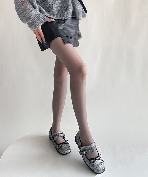 c.u.l(シーユーエル)の「シアーカラータイツ cula908(タイツ/ストッキング・レディース・ブラック/アイボリー/ライトベージュ/ライトピンク/ブルー/グレー/ライトブラウン/ターコイズブルー/ネイビー/パープル/イエロー/グリーン/ピンク/レッド/ホワイト/ワインレッド・FREE)」の20枚目の写真