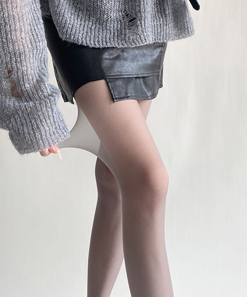 c.u.l(シーユーエル)の「シアーカラータイツ cula908(タイツ/ストッキング・レディース・ブラック/アイボリー/ライトベージュ/ライトピンク/ブルー/グレー/ライトブラウン/ターコイズブルー/ネイビー/パープル/イエロー/グリーン/ピンク/レッド/ホワイト/ワインレッド・FREE)」の21枚目の写真