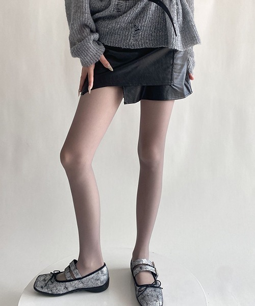 c.u.l(シーユーエル)の「シアーカラータイツ cula908(タイツ/ストッキング・レディース・ブラック/アイボリー/ライトベージュ/ライトピンク/ブルー/グレー/ライトブラウン/ターコイズブルー/ネイビー/パープル/イエロー/グリーン/ピンク/レッド/ホワイト/ワインレッド・FREE)」の22枚目の写真