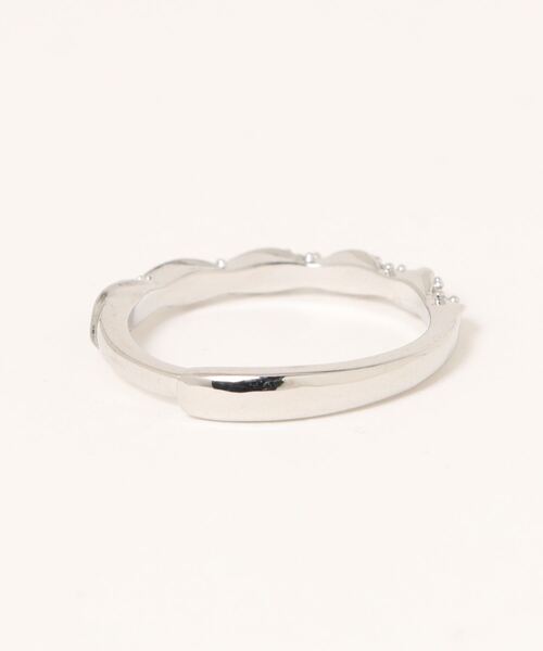 Coo+i(クーイ)の「ツイストデザインオープンリング(リング・レディース・シルバー/ピンクゴールド・FREE)」の3枚目の写真