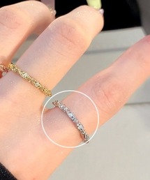 Coo+i（クーイ）の「ツイストデザインオープンリング（リング）」