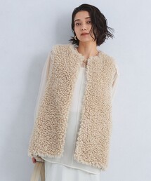 green label relaxing | フェイクファー ベスト(ベスト)