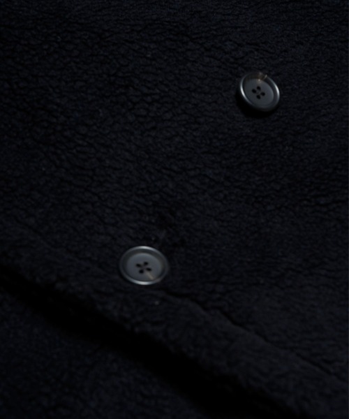 GalaabenD（ガラアーベント）の「ダブルブレスト ボアチェスターコート（その他アウター・メンズ・キャメル/ブラック・44/46）」の10枚目の写真