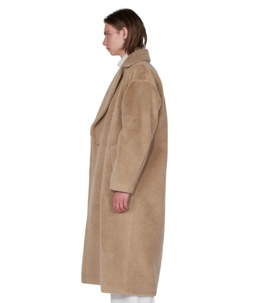 GalaabenD（ガラアーベント）の「ダブルブレスト ボアチェスターコート（その他アウター・メンズ・キャメル/ブラック・44/46）」の13枚目の写真