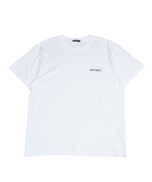 MILKBOY(ミルクボーイ)の「Embroidery LOGO Tシャツ(Tシャツ/カットソー・レディース・A/B・L/M)」の1枚目の写真