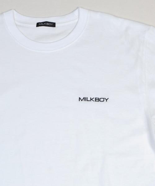 MILKBOY(ミルクボーイ)の「Embroidery LOGO Tシャツ(Tシャツ/カットソー・レディース・A/B・L/M)」の6枚目の写真