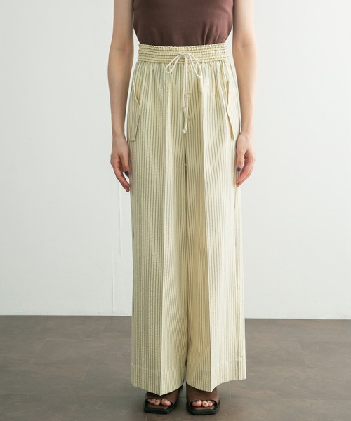 KBF（ケイビーエフ）の「ストライプイージーパンツ（その他パンツ・レディース・ブラック系その他/レッド系その他・ONE）」の16枚目の写真