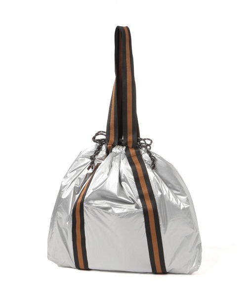 GLOBAL WORK（グローバルワーク）の「ラインテープ巾着トート/128845