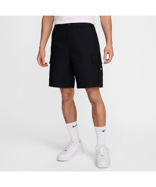 NIKE(ナイキ)の「ナイキ ウーブン カーゴ ショート OPP1(カーゴパンツ・メンズ・ブルー/ブラック・32/30/28/34)」の2枚目の写真