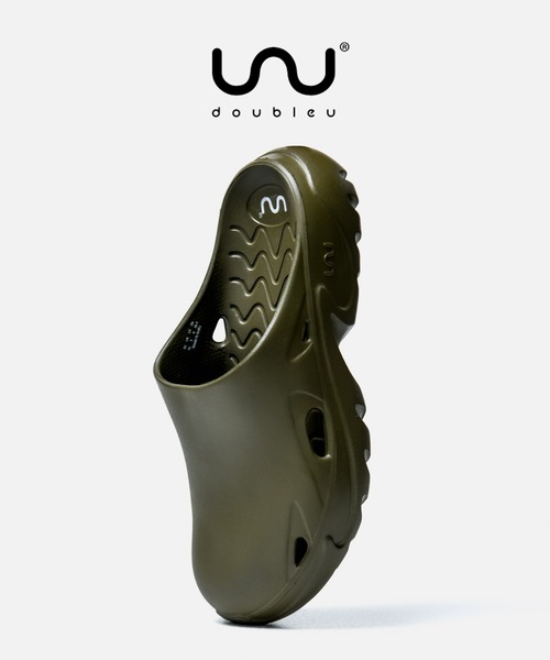 2-6D4 Doubleu(ダブリュー) ROMA MULE リカバリーサンダル メンズ（サンダル）｜Doubleu（ダブリュー）