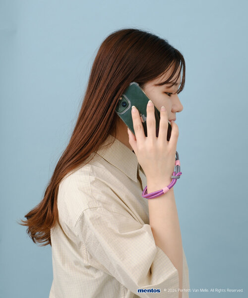 BIRTHDAY BAR（バースデイバー）の「【mentos　メントス】パラコードモバイルストラップ　ショート（スマホグッズ・レディース・パープル/ブルー・0）」の15枚目の写真