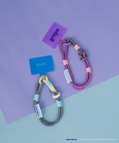 BIRTHDAY BAR（バースデイバー）の「【mentos　メントス】パラコードモバイルストラップ　ショート（スマホグッズ・レディース・パープル/ブルー・0）」の19枚目の写真