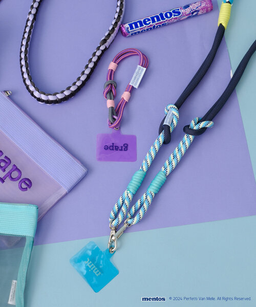 BIRTHDAY BAR（バースデイバー）の「【mentos　メントス】パラコードモバイルストラップ　ショート（スマホグッズ・レディース・パープル/ブルー・0）」の20枚目の写真