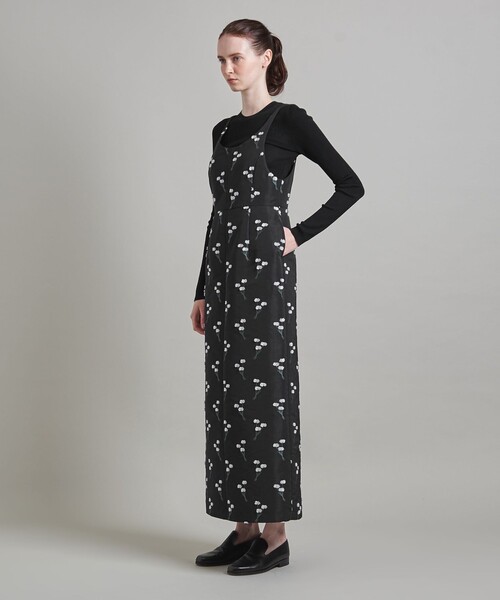 LOEFF（ロエフ）の「＜LOEFF＞ワタスゲ ジャカード ワンピース