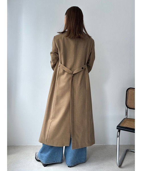 LILY BROWN（リリーブラウン）の「ダブルブレストロングコート