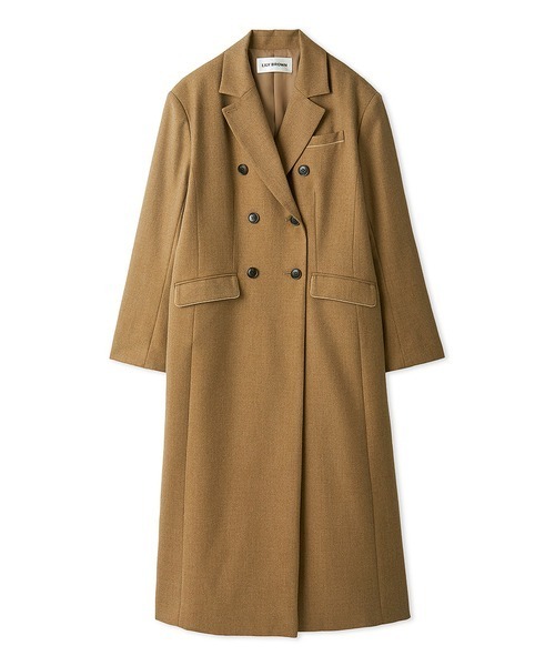 LILY BROWN（リリーブラウン）の「ダブルブレストロングコート